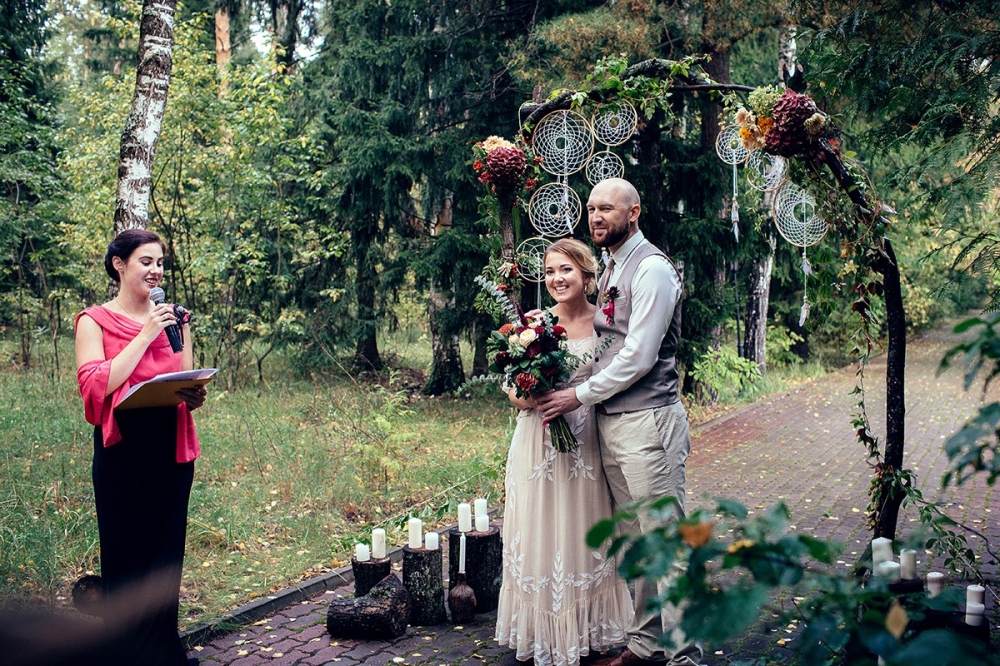 Свадьба в стиле "Бохо" для Александра и Марии